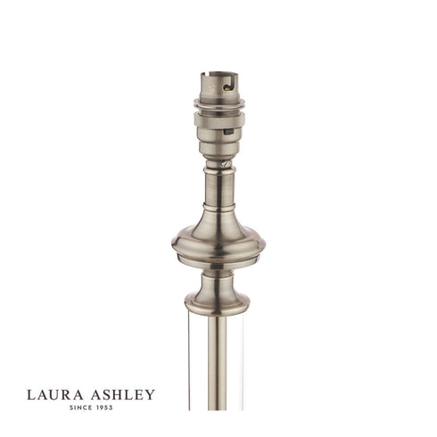 Laura Ashley Winston Chrome Table Lamp - Base Only